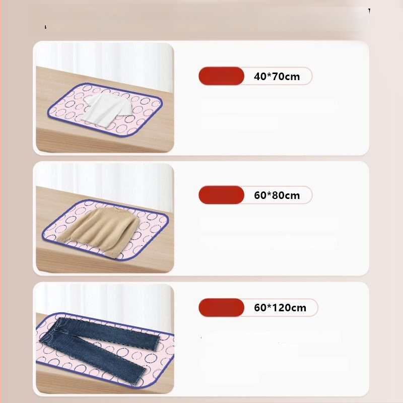Aukštos temperatūros atspari lyginimo izoliacinė pagalvėlė, sulankstoma, poliesterio medžiaga, namų naudojimui