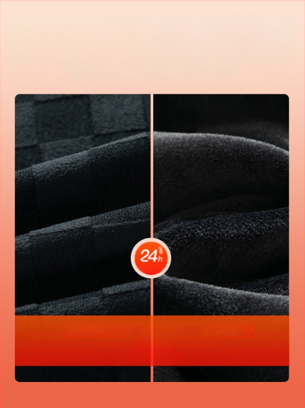 Meeste ruudulised corduroy püksid fleece vooderdusega, vaba lõige, keskmine talje, sirge lõige, nööri sulgemine