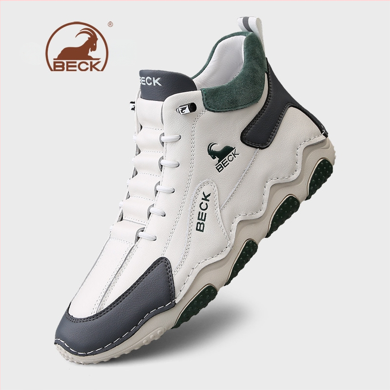 Meeste Martins saapad naturaalnahast, ülemine kiht: veise- ja siga- ning sünteetiline nahk; kummitald; madal konts 1–3 cm; elastne riba sulgemiseks