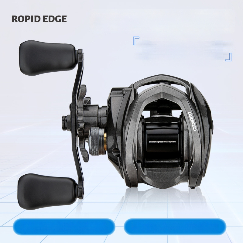 Comair Kalapüügirull vees tilga kujuga, DC elektromagnetiline digitaalne pidur, roostevabast terasest gultnid, 7.5:1 lühike võll