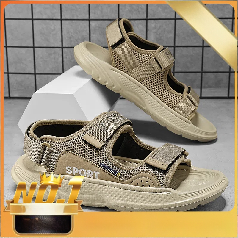 Meeste võrgusandaalid plaažile avatud varbaga, hingavad, libisemiskindlad