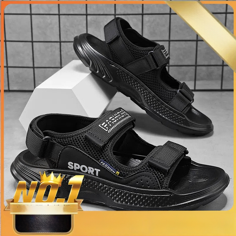 Meeste võrgusandaalid plaažile avatud varbaga, hingavad, libisemiskindlad