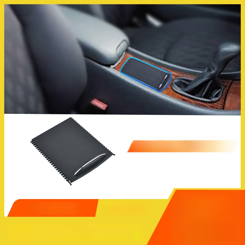 Autotooted – Tassitopsi hoidja kate kesk-konsoolile Mercedes-Benz C-klassi W203 (C260/C280); mudel W203, materjal PC+ABS+TPE, bränd SD