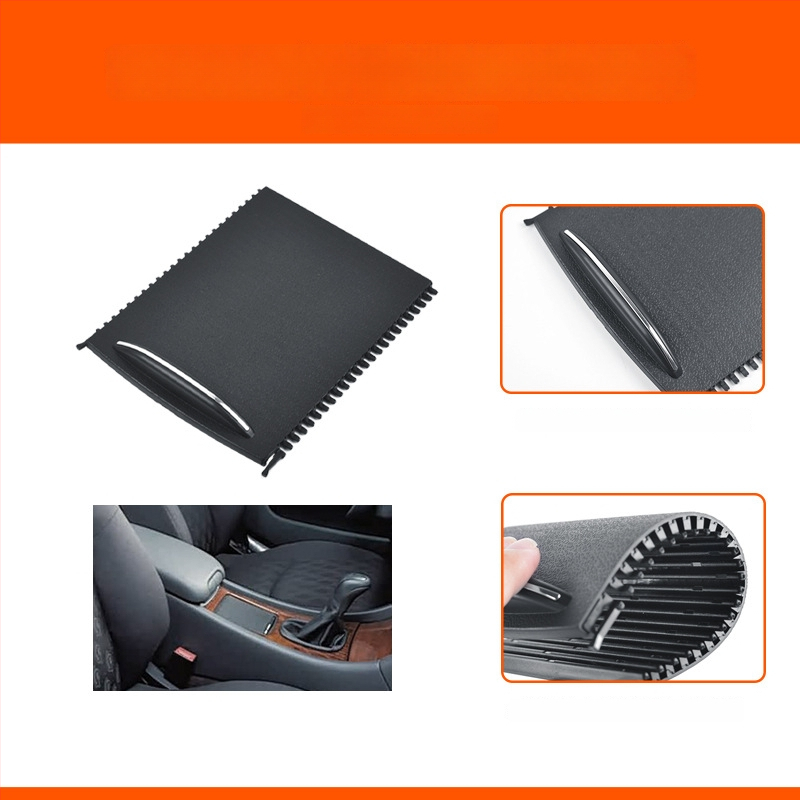 Autotooted – Tassitopsi hoidja kate kesk-konsoolile Mercedes-Benz C-klassi W203 (C260/C280); mudel W203, materjal PC+ABS+TPE, bränd SD