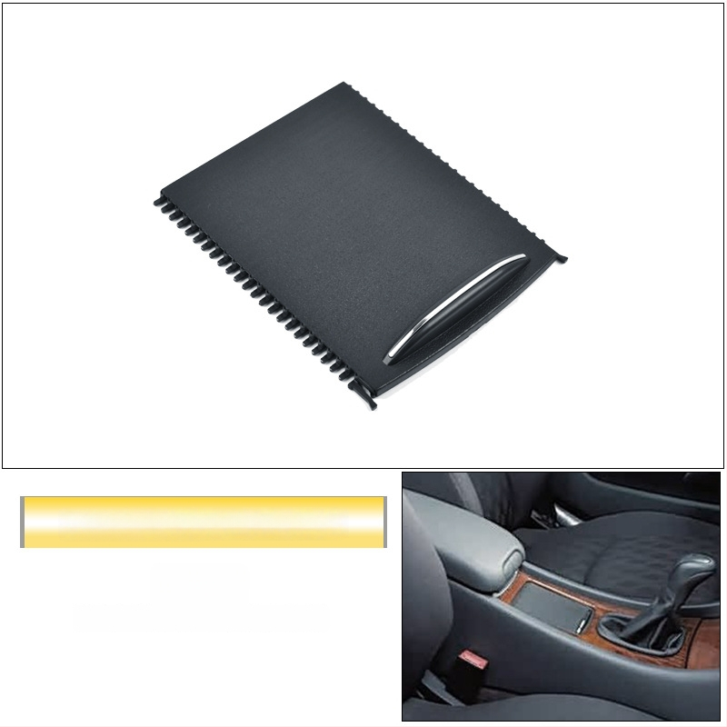 Autotooted – Tassitopsi hoidja kate kesk-konsoolile Mercedes-Benz C-klassi W203 (C260/C280); mudel W203, materjal PC+ABS+TPE, bränd SD