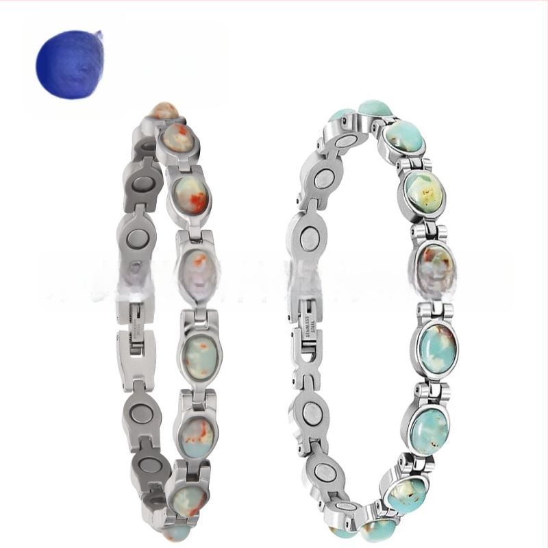 Magnetkäevõru naistele (Materjal: roostevabast terasest; Stiil: Vintage; Kujundus: Geomeetriline)