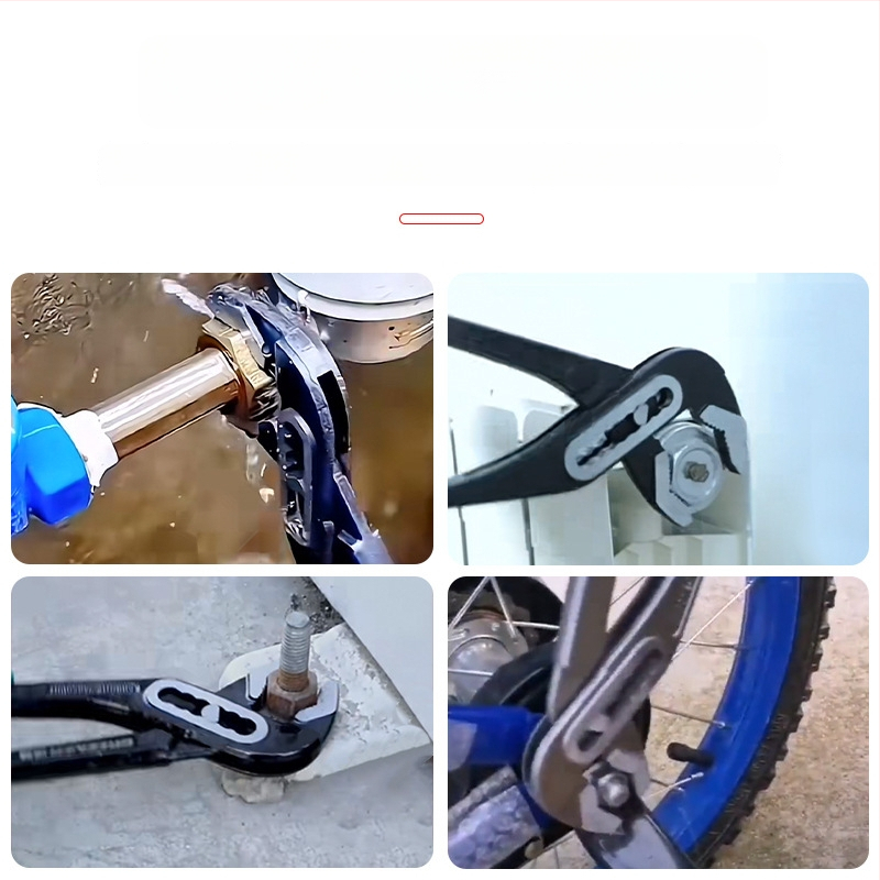 Yishun tööstusliku kvaliteediga veepumba pihvlid, mitmekülgsed, 7 tasemega reguleeritavad, 0,5 kg, torude ja kraanide jaoks, remondiks