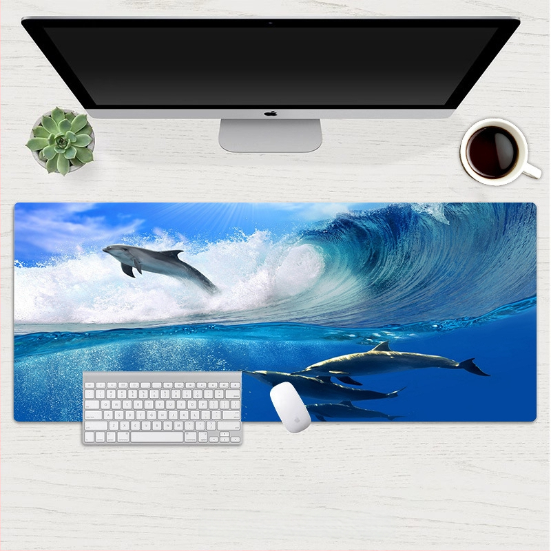 Hiirepadja Dolphin seeria: Allveelahe maailm – looduslik kumm, libisemiskindel pind, soojusülekanne, OEM kohandamine