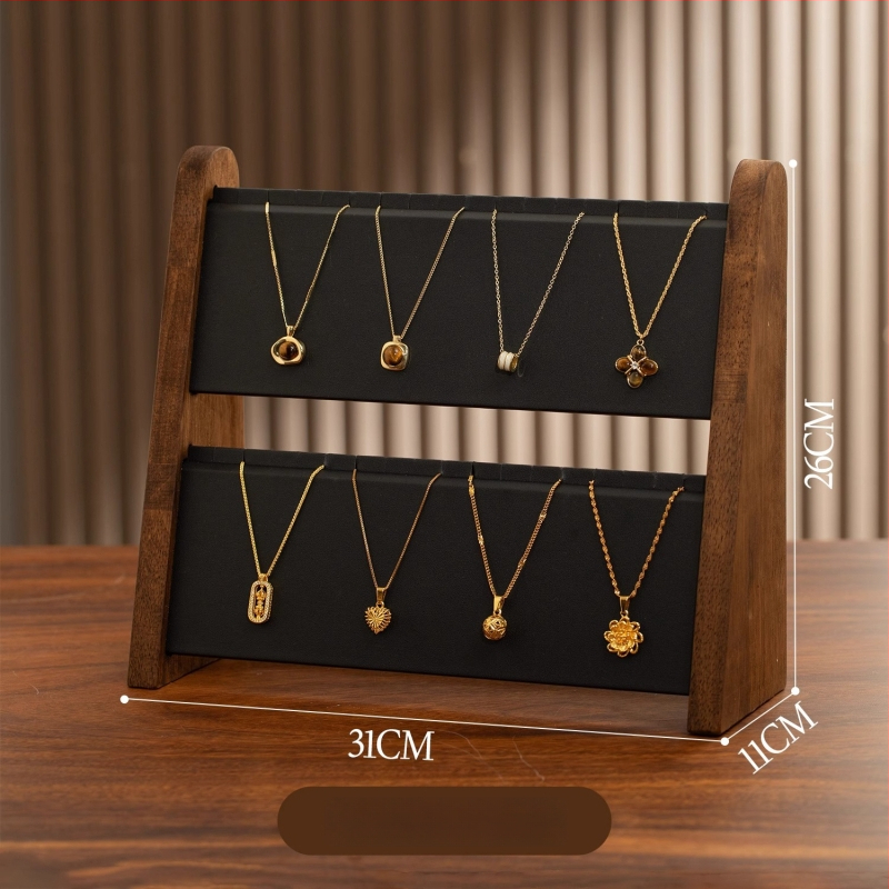 Vertikaalne ehete kuvamisalust, 3–4 korruse kihtidega, antiikne puidust kujundus, Yiwu päritolu