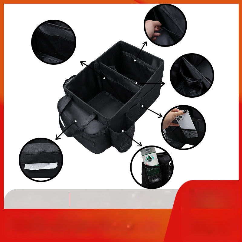 Kokkupandav pagasiruumikast auto sisustuseks, kangas, veekindel, universaalne sobivus