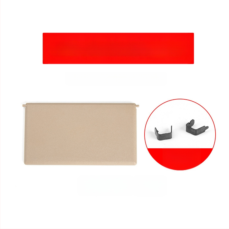 Oukachi kosmeetiline peegel Mercedes-Benz C-Klass W203 eesmise päikesekaitse kate, plastik kate