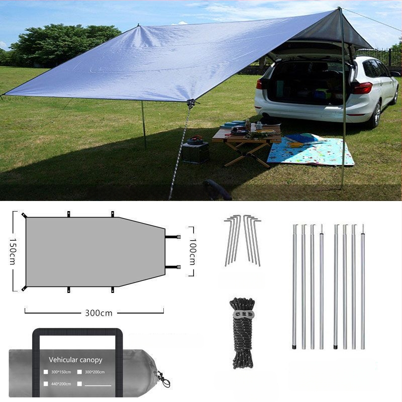 SUV-i kõrvalkatus auto jaoks — Oxford kangas, veekindlus 2000 mm