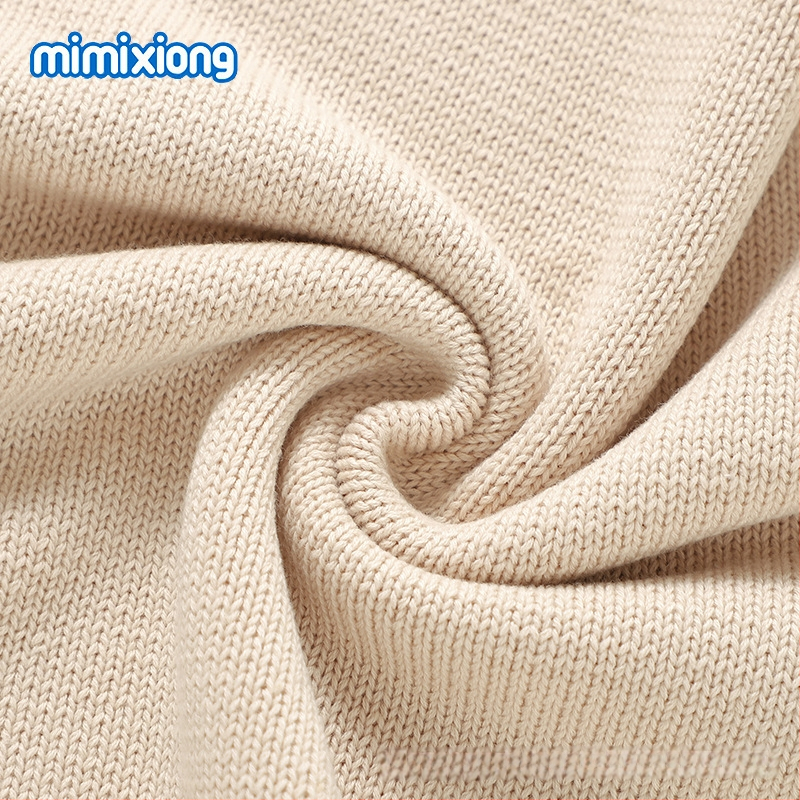 Puuvillane beebi tekk kärudeks, Mimi Bear bränd, armas karu muster, sobib kevadeks, suveks ja sügistalveks, imikutele ja 1–3-aastastele lastele