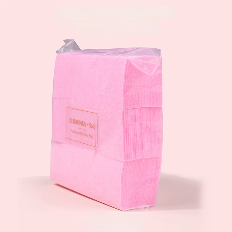 Ühekordsed ruudukujulised küünte eemaldamise salvrätikud, mitte-kootud materjal, 57 g, klimonla