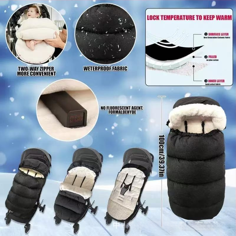 Bajka magamiskott beebile vankrile, paks täidis, tuulekindel, sametine vooder, materjal: pearl cotton