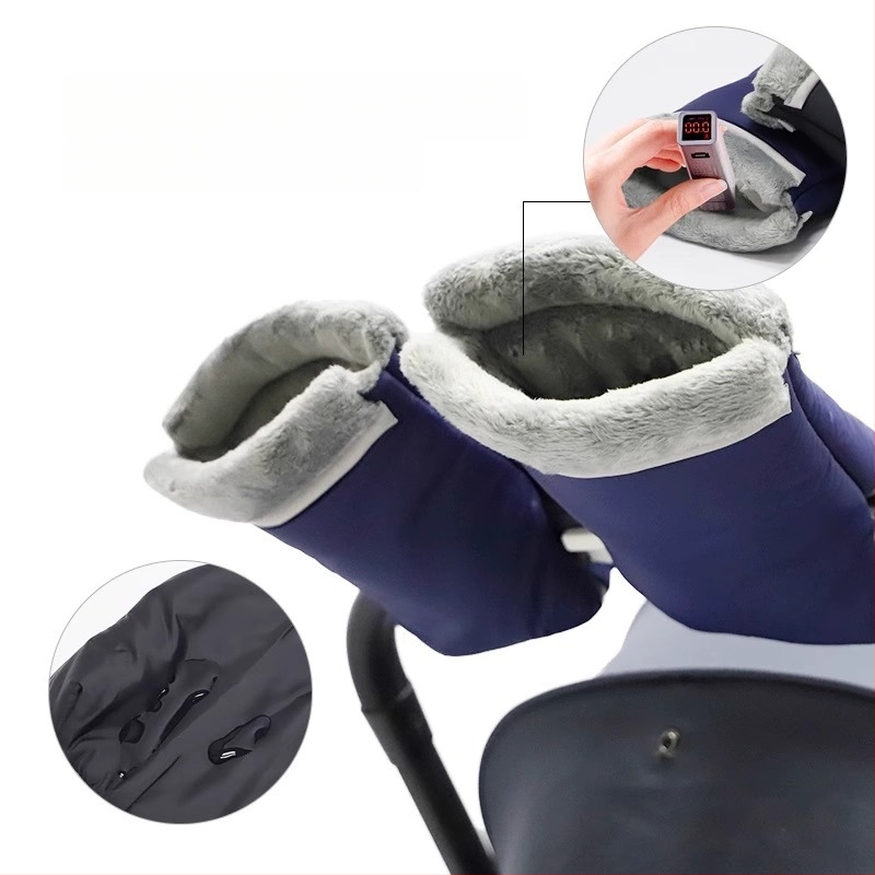 Vankrikäru kindad, veekindlad, flisvooderiga, talveks, tuulekindlad ja paksud