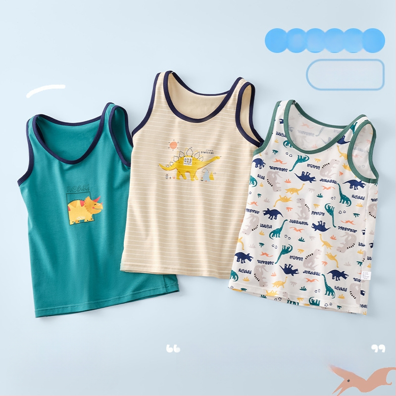 Bevarrukuline puuvillane topp poissile, igapäevase stiiliga, ümmarguse kaelusega, 95% puuvill, vanus 3–8 aastat (100–140 cm)