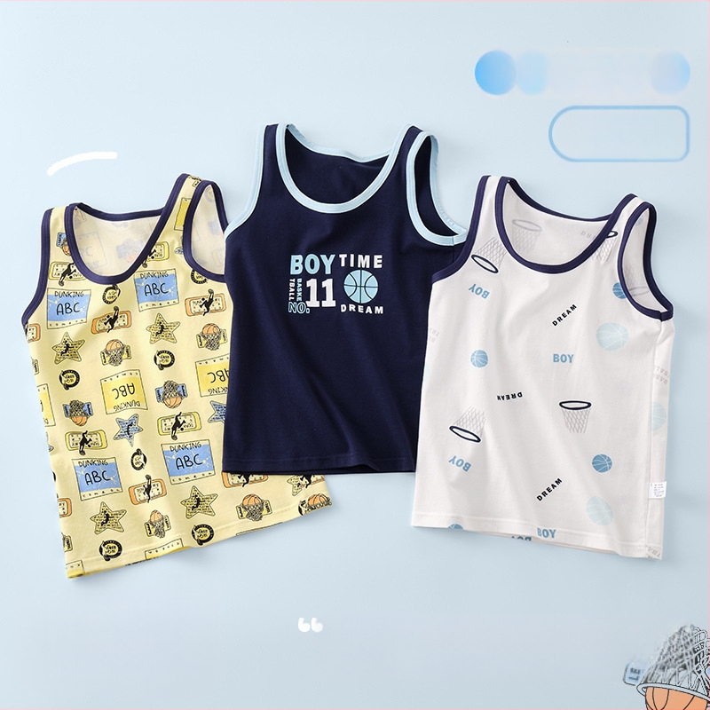 Bevarrukuline puuvillane topp poissile, igapäevase stiiliga, ümmarguse kaelusega, 95% puuvill, vanus 3–8 aastat (100–140 cm)