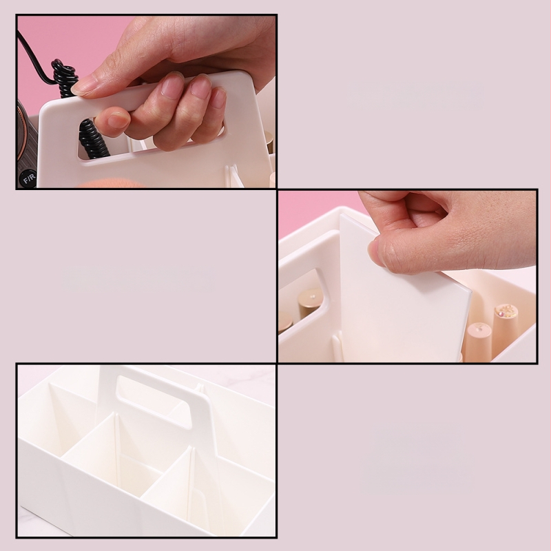 Plastist kaasaskantav maniküüri tööriistade kast sektsioonidega — Armor storage box, 438 g, Materjal: Muu, Kaubamärk: klimonla