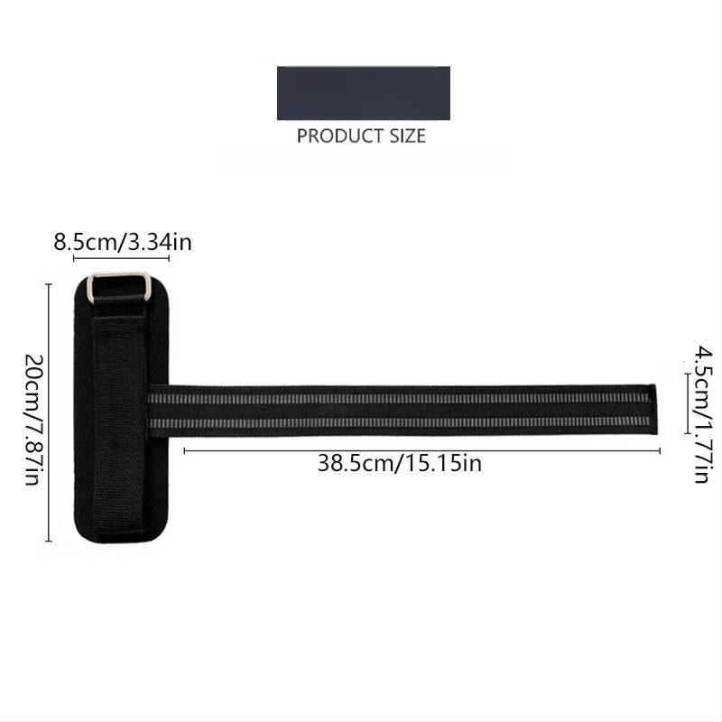 Steppenwolf randme-rihm raskuste tõstmise jaoks — vastupidav neopreeni-põhine segu, reguleeritav surve, randme kaitse, universaalne sobivus