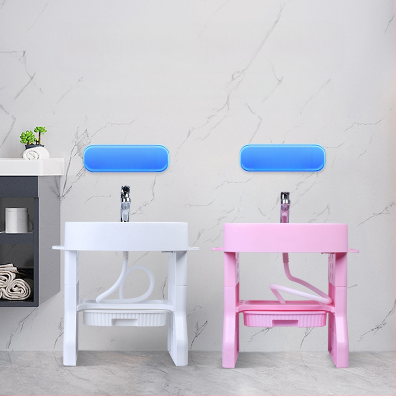 OUNINBEAR Laste seisev käsipesu ja näopesu treeningu pesuallas — PP plastmass; logotüübi trükk; kohandamine; litsentsitud eribrändi märgis