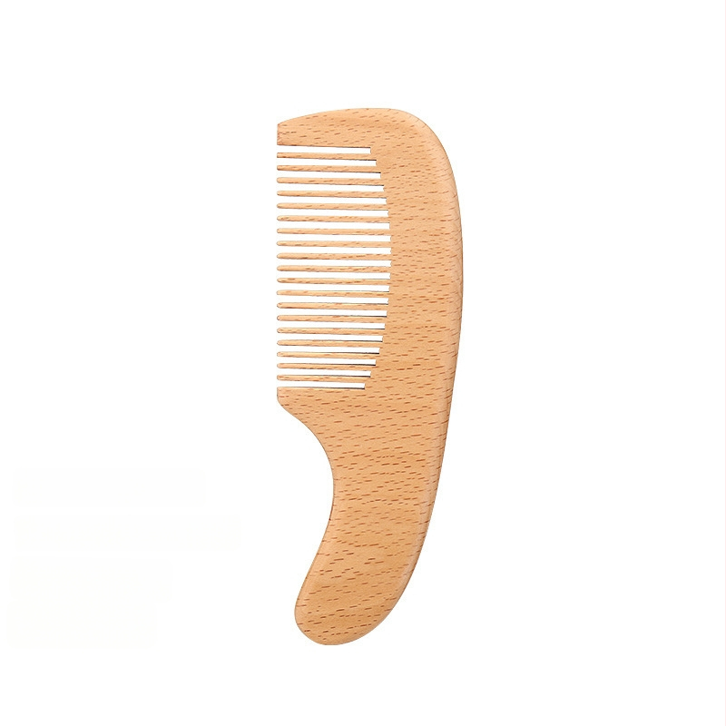 Tervise kamm - Materjal: Beech; Vorm: lilled; Tavalistele kasutajatele; Privaatbrändide kättesaadavus