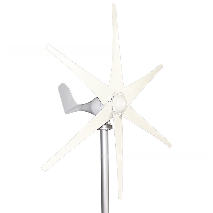 S5-tüüpi horisontaalvõlliga tuulik, 300W, 6-labaline, 12/24/48V, CE-sertifitseeritud