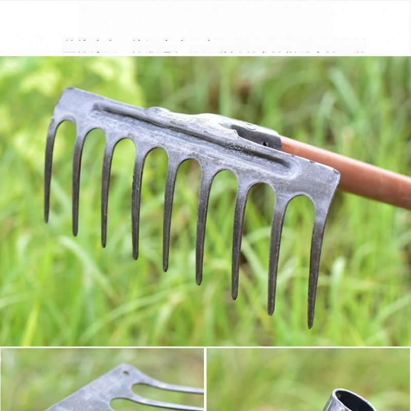 Täielikult terasest, kõvenenud, integreeritud lame harja mulla lahtiharimiseks