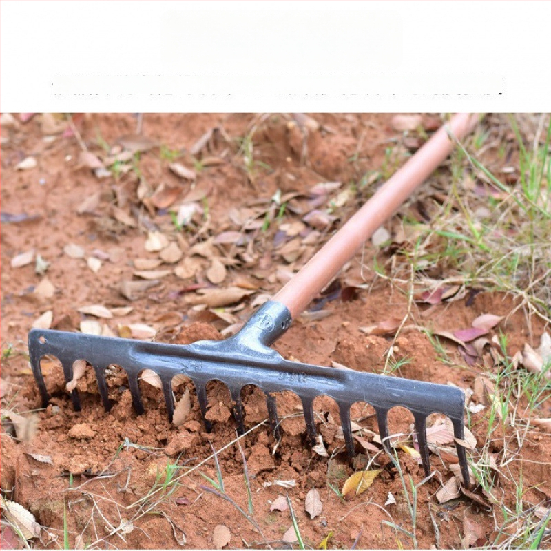 Täielikult terasest, kõvenenud, integreeritud lame harja mulla lahtiharimiseks