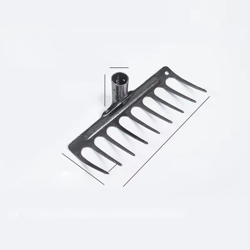 Täielikult terasest, kõvenenud, integreeritud lame harja mulla lahtiharimiseks