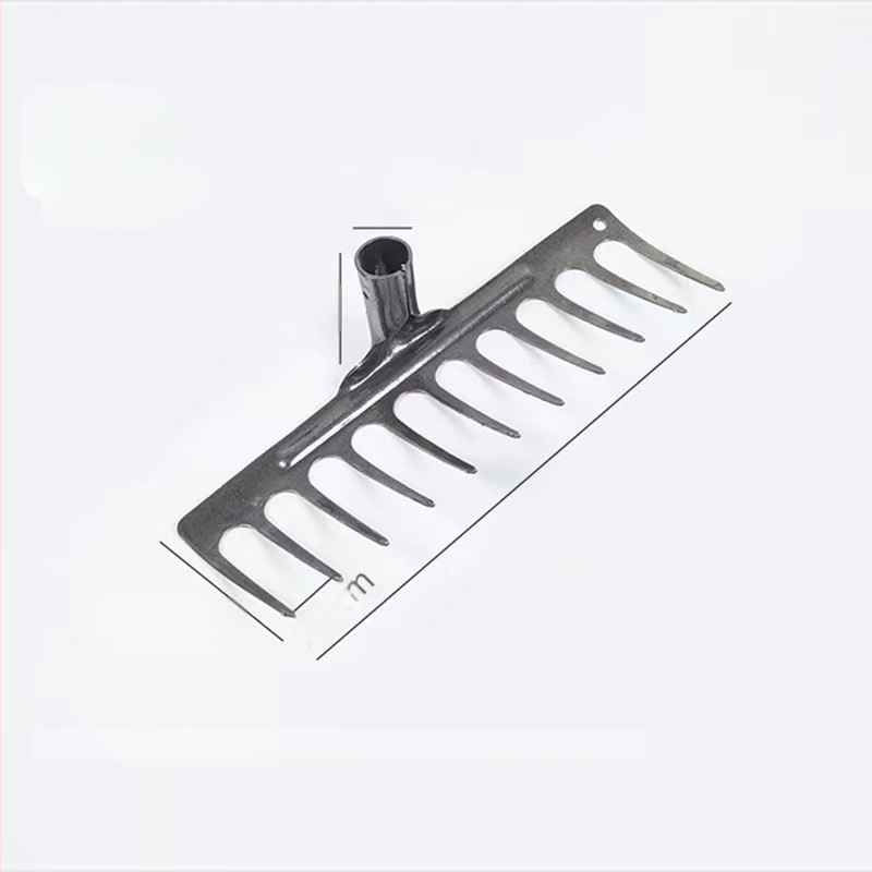 Täielikult terasest, kõvenenud, integreeritud lame harja mulla lahtiharimiseks