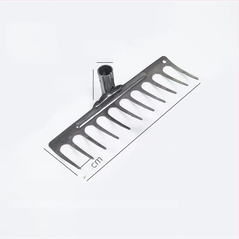 Täielikult terasest, kõvenenud, integreeritud lame harja mulla lahtiharimiseks