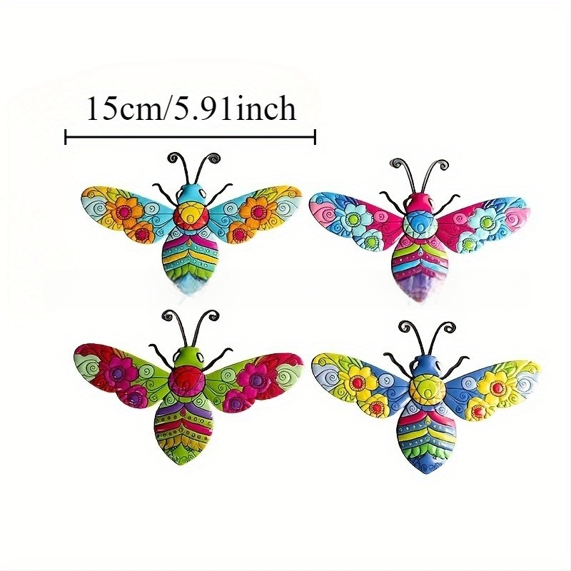 Puidust päikesega liblikate aiaseina seina kleeps – lame seina kleeps, 1 tk, dekoratiivne