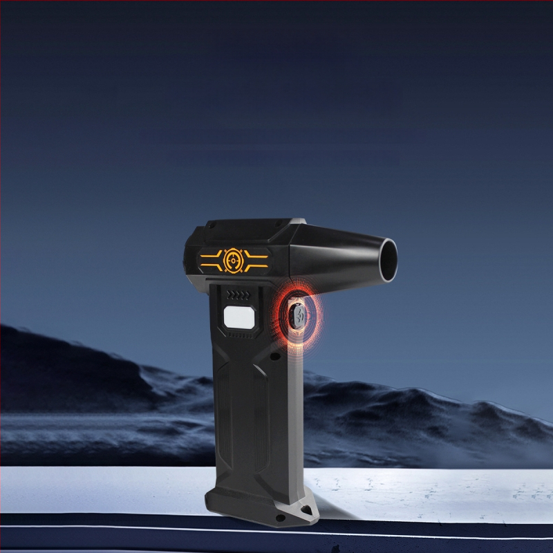 Wopada kaasaskantav käsiventilaator, sisseehitatud liitiumakuga, 5 kiirust, digitaalse ekraaniga, USB toide