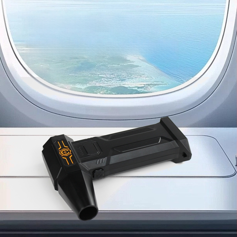 Wopada kaasaskantav käsiventilaator, sisseehitatud liitiumakuga, 5 kiirust, digitaalse ekraaniga, USB toide