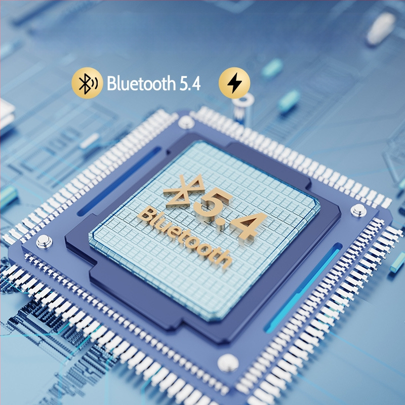 LENAPILY Bluetooth kõrvaklapid kõrva jaoks avatud disainiga, mürasummutuse, Bluetooth 5.4, 4–8 tundi akut, puudutusega juhtimine, stereo