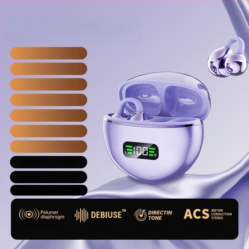 M79 Juhtmevabad kõrvaklapid: klipp-ühendusega, avatud kõrv ülekandega kaula juhtivus, tõeliselt juhtmevabad, Bluetooth 5.4, IPX6 veekindlus, kuni 4 tunni tööaega