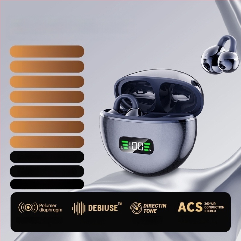 M79 Juhtmevabad kõrvaklapid: klipp-ühendusega, avatud kõrv ülekandega kaula juhtivus, tõeliselt juhtmevabad, Bluetooth 5.4, IPX6 veekindlus, kuni 4 tunni tööaega