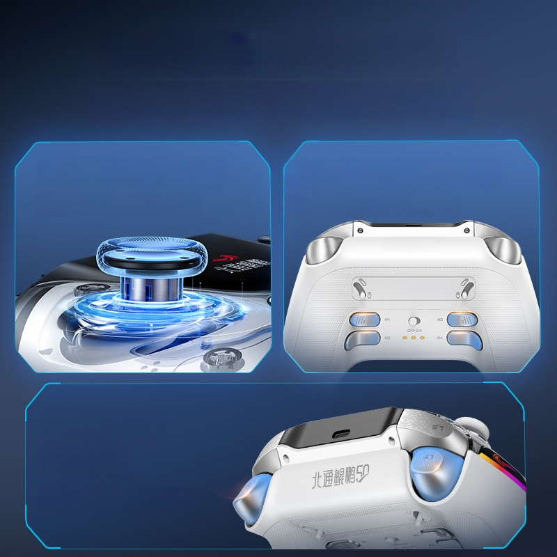 Beitong BTP-KP50 Traadita mängukontroller PC-ile ja Nintendo Switch-ile, USB-liides, Vibratsioon