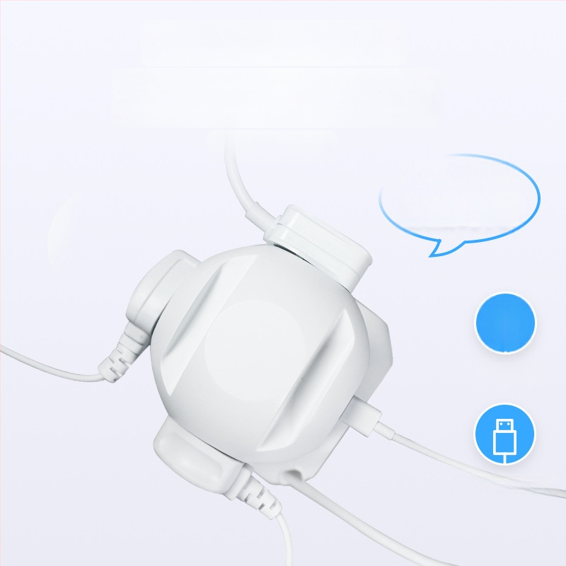 Yohome toranj-stil multifunkcionalni pametni sigurnosni produžni kabel s mogućnošću pohrane
