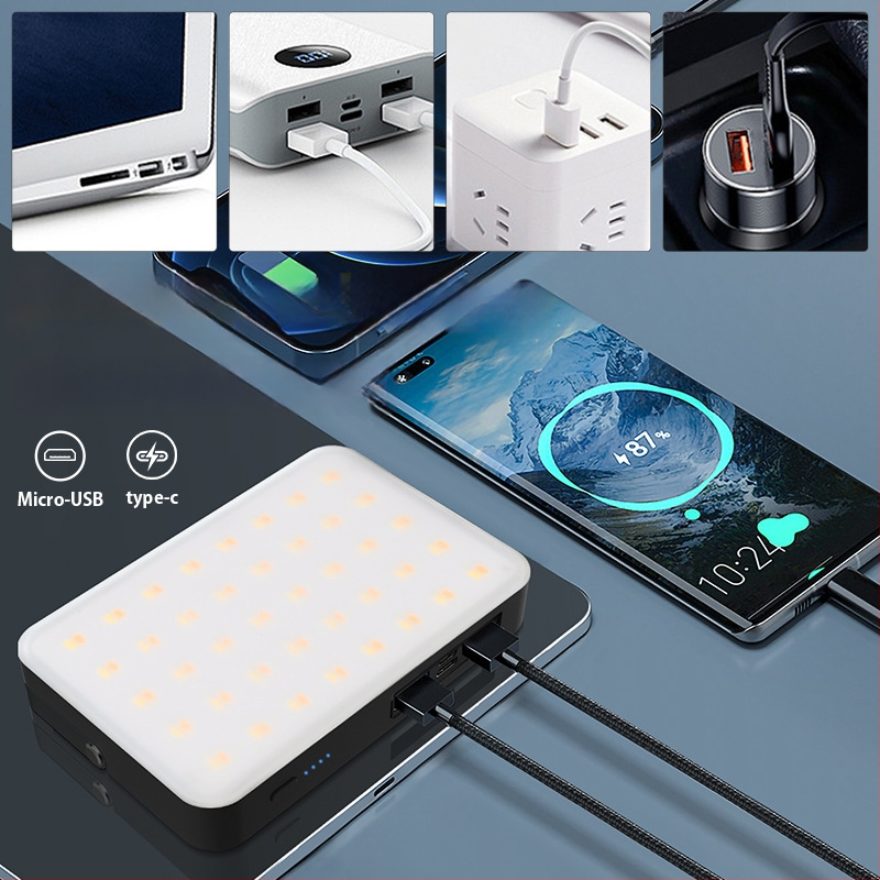 LED matka- ja hädavalgus, laetav, 20000mAh, 1200 lm, IP65 veekindel, kaasaskantav ja riputatav