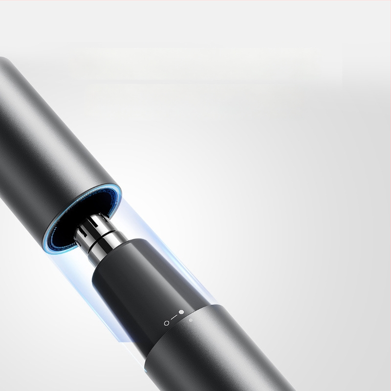 Meeste ninakarvade trimmer – roostevabast terasest tera, eraldatav ja loputatav pea, sisseehitatud laetav aku, väga pikk aku tööiga, kaasaskantav koduseks kasutamiseks