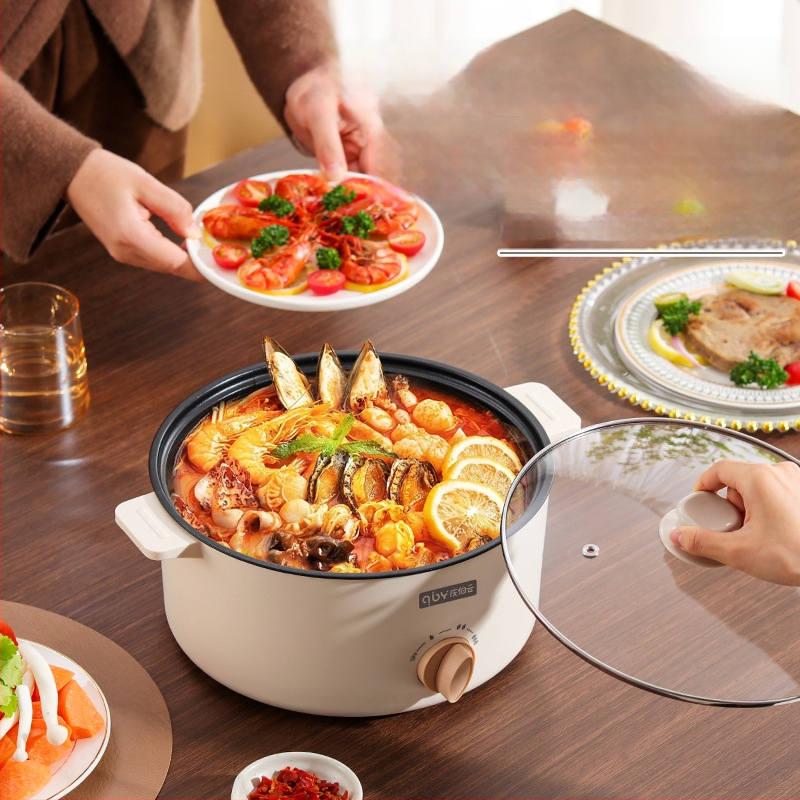 Fu xiaoguo Mudel F Kõigi funktsioonidega aurutamis-, praadimis- ja grillpott, mittekleepuv sisepõhi