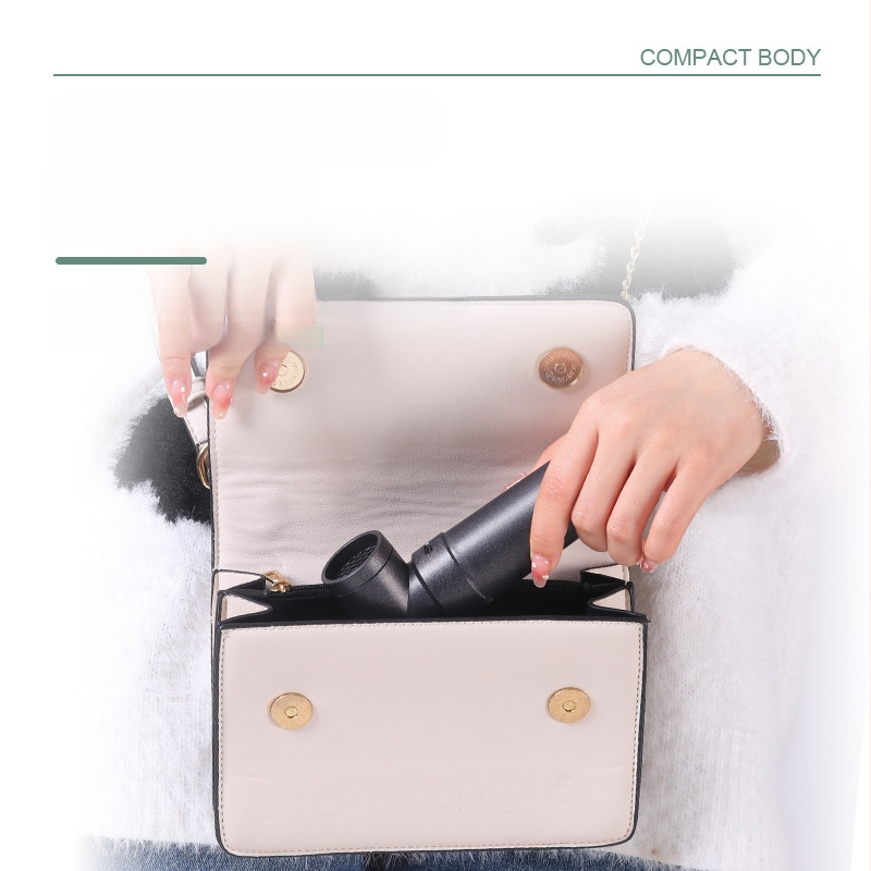 Käsikäeshoid kõrge kiirusega ventilaator telkimiseks, harjadeta mootor, sisseehitatud aku 1000–1200 mAh, USB laadimine, 3 kiirust, müratase 36–45 dB