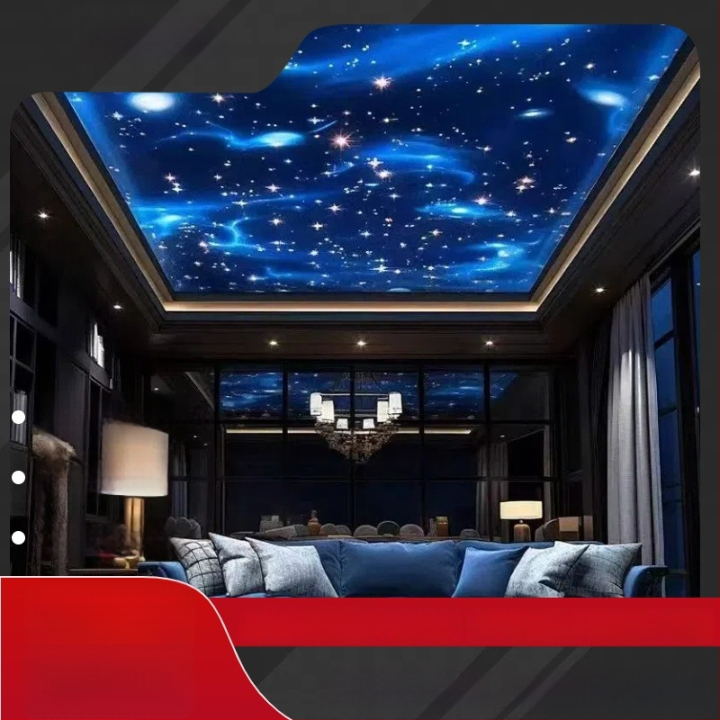 Täheline laevalgus koos optiliste kiududega, plastikust korpus, 220V, 1-20W, kohandatav, mudel Star fiber optic lights