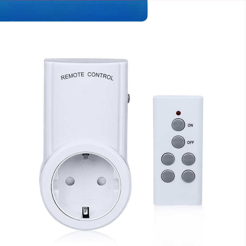 Euroopa standardi kaugjuhtimisega pistikupesa õppimisfunktsiooniga, Eight Bar, CE, vask, 16A, 120V AC