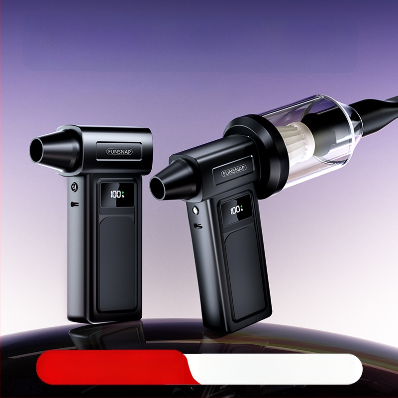 Käeshoitav ventilaator, 4 kiirust, brushless mootor, sisseehitatud aku 2000–4000 mAh, heli 36–45 dB