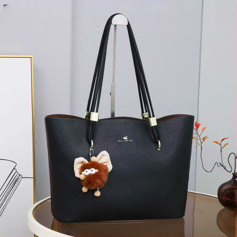 PU sieviešu Tote soma, vertikāla kvadrātveida forma, magnētiska aizdare, iekšējie kabatiņi ar rāvējslēdzēju un dokumentu kabatiņa, poliestera oderējums