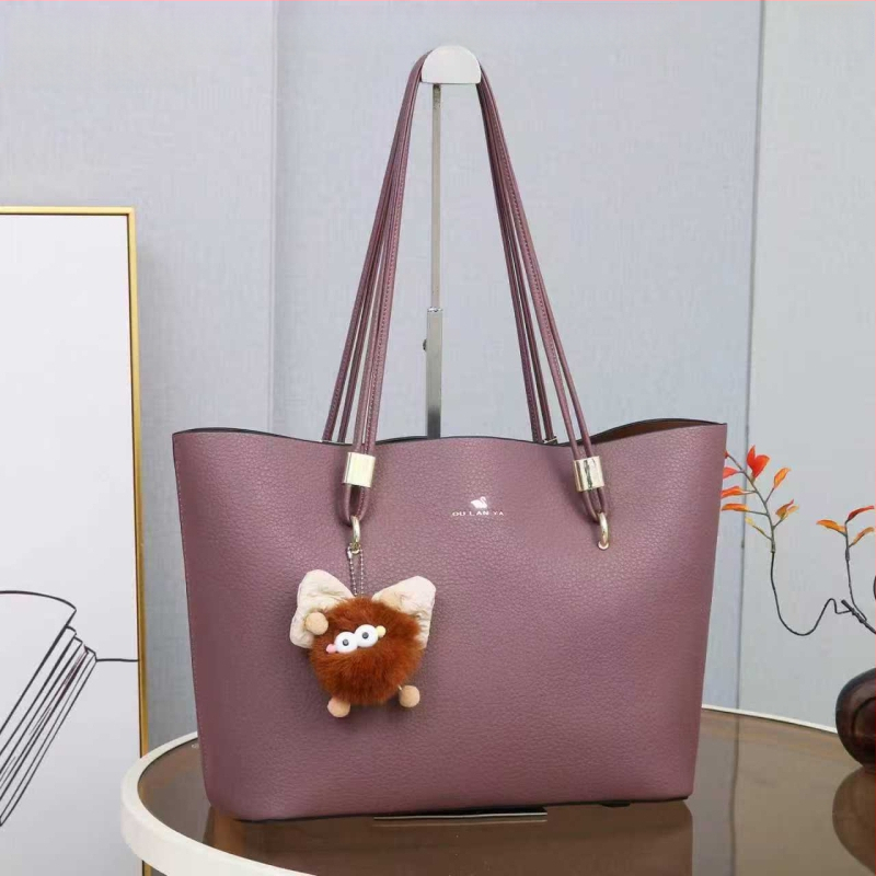 PU sieviešu Tote soma, vertikāla kvadrātveida forma, magnētiska aizdare, iekšējie kabatiņi ar rāvējslēdzēju un dokumentu kabatiņa, poliestera oderējums