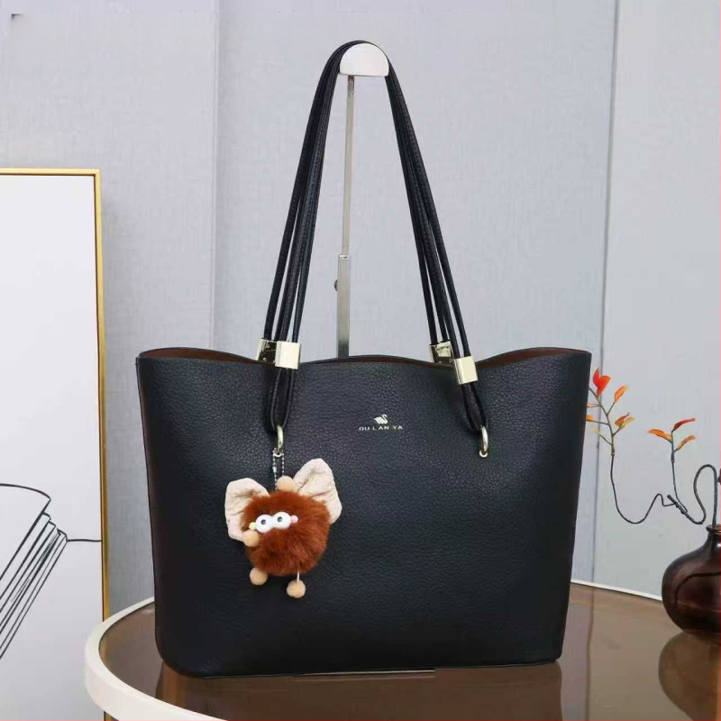 PU sieviešu Tote soma, vertikāla kvadrātveida forma, magnētiska aizdare, iekšējie kabatiņi ar rāvējslēdzēju un dokumentu kabatiņa, poliestera oderējums